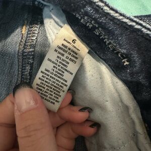 American eagle distressed jegging